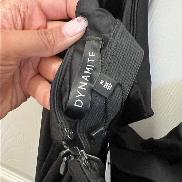 Dynamite Halter Bodycon Midi Bare Dress - Picture 5 of 6